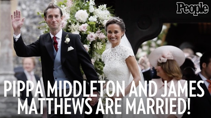 Pippa Middleton est mariée à James Matthews (VIDEO)