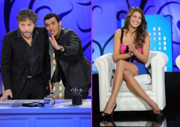 Stéphane Guillon et Laury Thilleman