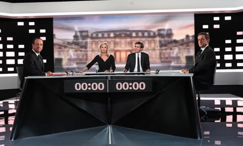 Débat Sarkozy / Hollande 2 mai 2012