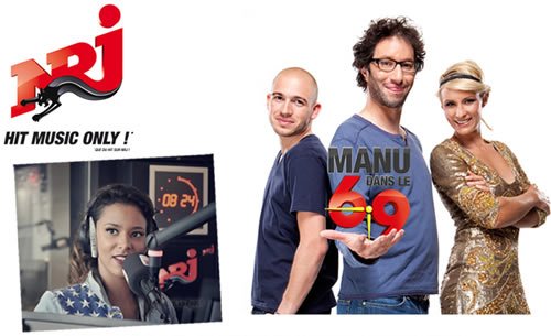 Shy'm sur NRJ