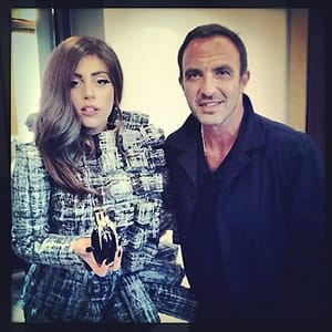 Lady Gaga et Nikos Aliagas