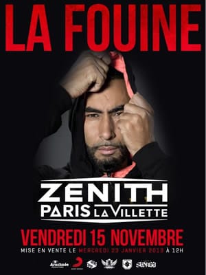 La Fouine au Zénith de Paris