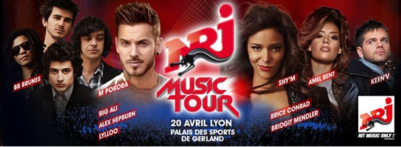 concert NRJ Music Tour à Lyon