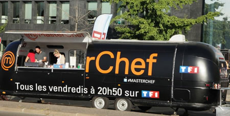 Le foodtruck Masterchef sur les routes de France