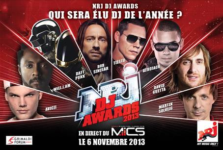 NRJ DJ Awards 2013