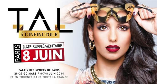 Tal ajoute un 6ème concert à Paris