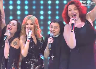 capture écran "TheVoiceOf Italy" via Youtube
