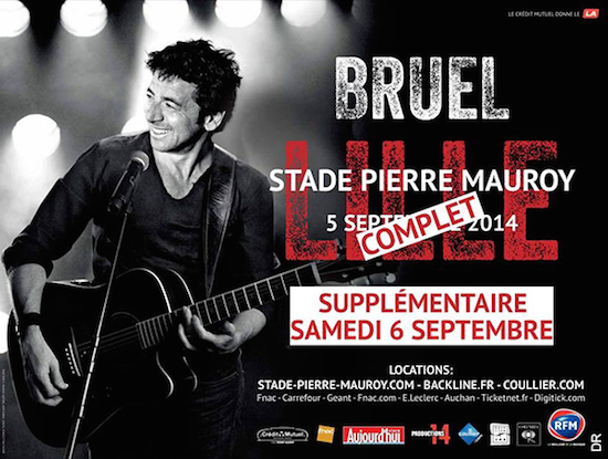 Patrick Bruel : son concert à Lille diffusé en direct sur TF1
