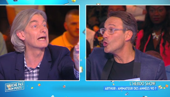 Quand TPMP déglingue "L'Hebdo Show" d'Arthur (VIDEO)