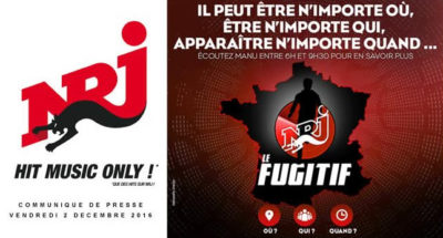 LE FUGITIF NRJ... EST DE RETOUR : il peut être n’importe où, être n’importe qui...