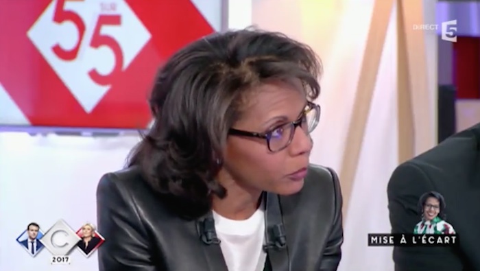 C à Vous : Audrey Pulvar en larmes en parlant du Front National (VIDEO)