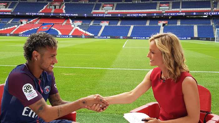 Neymar invité du 20h de TF1 pour son arrivée au PSG