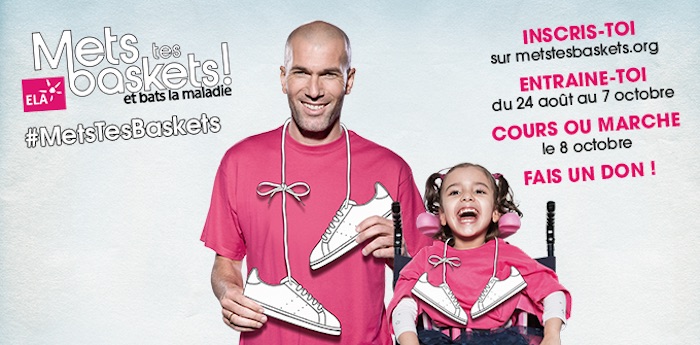 Zidane lance un défi sur les réseaux sociaux pour ELA