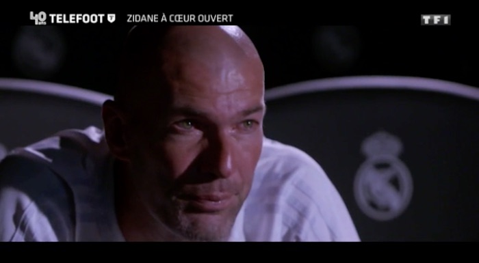 Téléfoot : les larmes de Zinédine Zidane (VIDEO et REPLAY du 3 septembre)