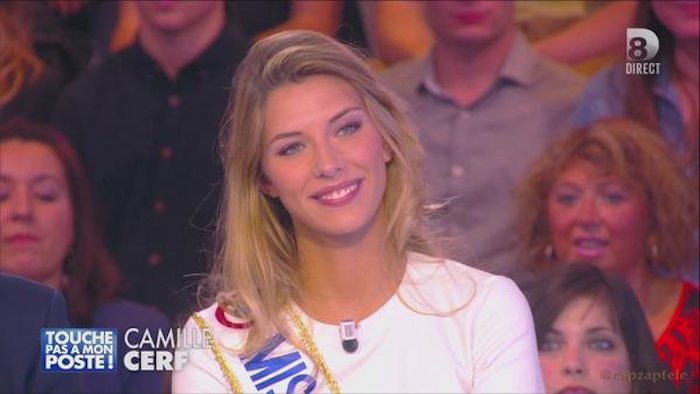 Camille Cerf est enceinte de son premier enfant