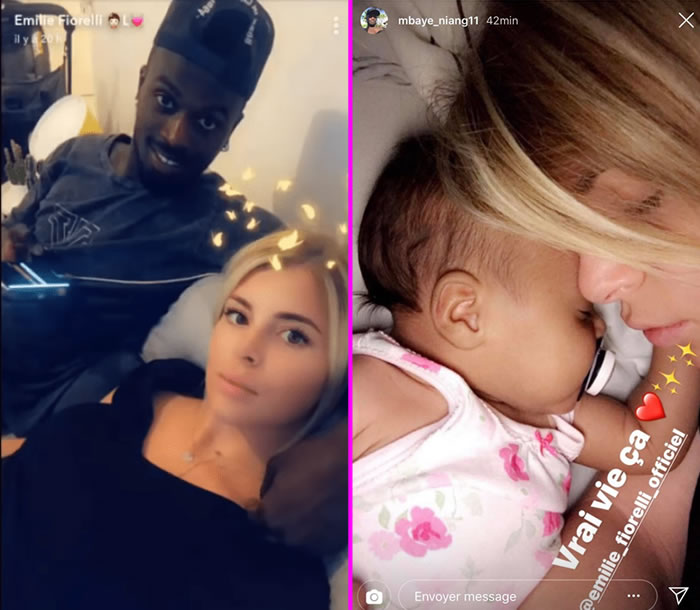 Emilie Fiorelli à nouveau avec M'Baye Niang ? (PHOTO)