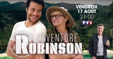 L'aventure Robinson avec Amir et Christine Bravo le 17 août