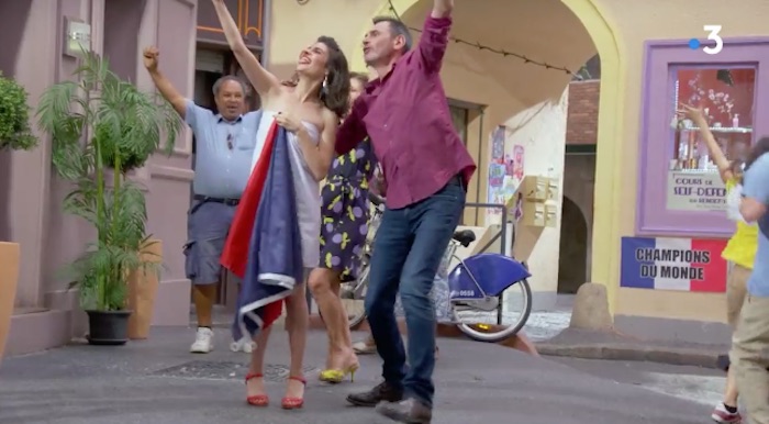 Plus belle la vie fête la victoire des Bleus champions du monde (VIDEO)