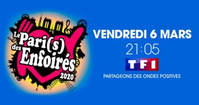 Audience tv prime 6 mars : carton pour le concert 2020 des Enfoirés