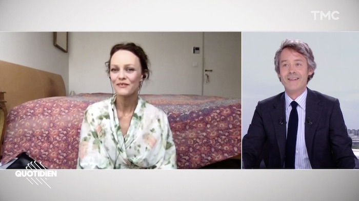 Quotidien : la chambre de Vanessa Paradis choque les téléspectateurs (VIDEO)