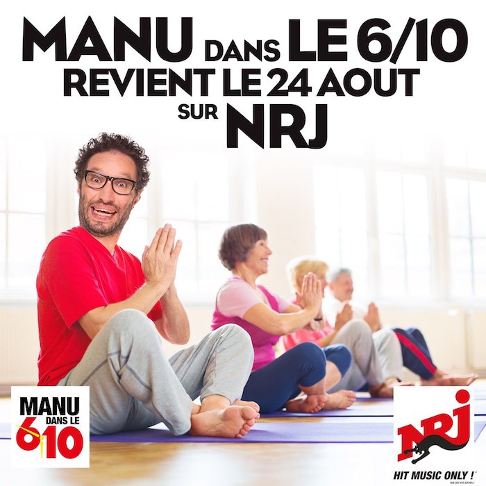 Manu dans le 6-10 sur NRJ