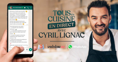 « Tous en cuisine » du 1er octobre : ingrédients et ustensiles pour les 2 recettes de Cyril Lignac ce soir