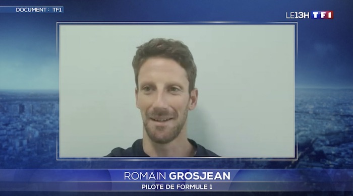 Accident de Romain Grosjean : il s'exprime lors de sa toute première interview(VIDEO)
