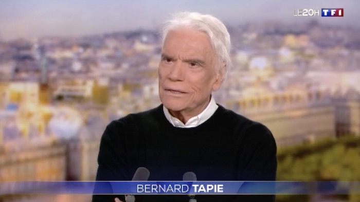 Bernard Tapie dans le 20h de TF1 : "je n'avais rien fait pour mériter ça"