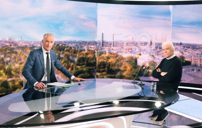 Bernard Tapie invité du 20h de Gilles Bouleau sur TF1 le 26 avril