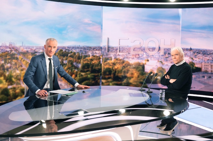 Bernard Tapie invité du 20h de Gilles Bouleau sur TF1 le 26 avril