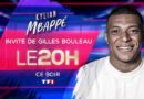 M'Bappé a resigné au PSG invité du 20h de TF1 ce lundi