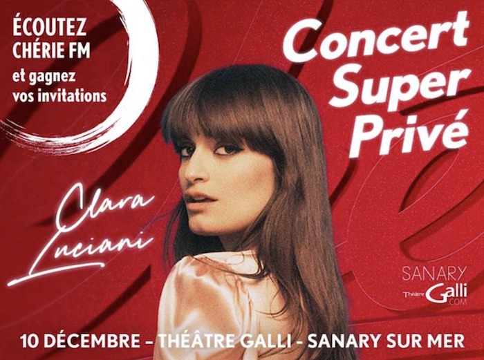 Clara Luciani en concert super privé à Sanary-sur-Mer, gagnez vos places sur Chérie FM