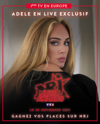 NRJ Music Awards : Adele confirme sa participation !