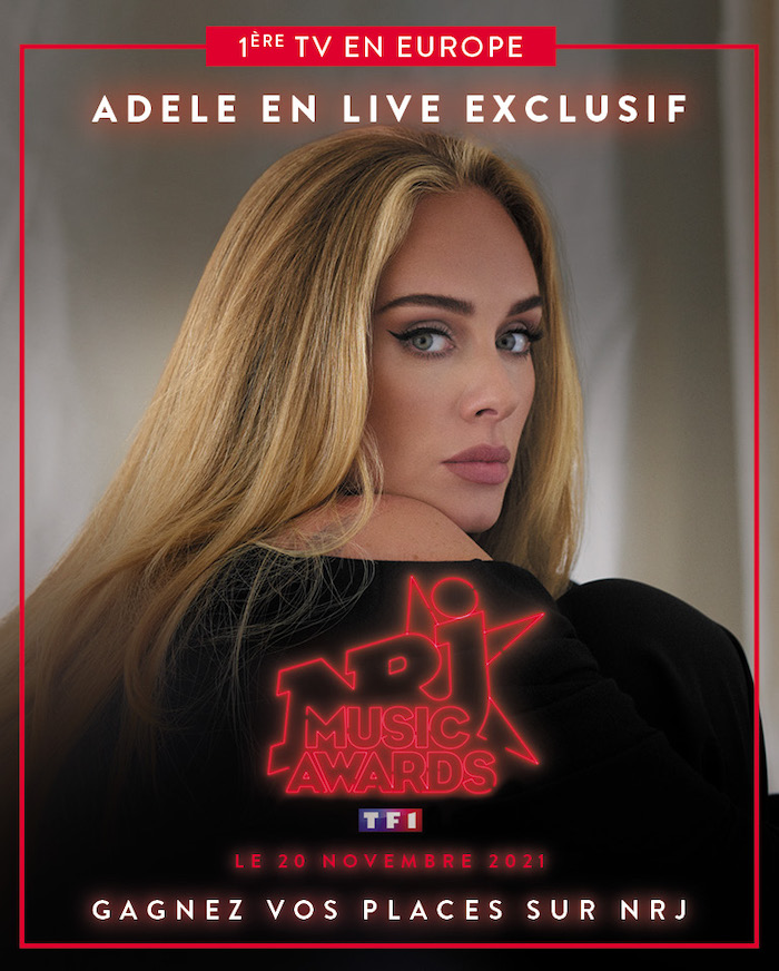 NRJ Music Awards : Adele confirme sa participation !