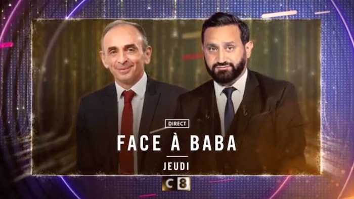 Quelle audience pour « Face à Baba » avec Éric Zemmour sur C8 ?