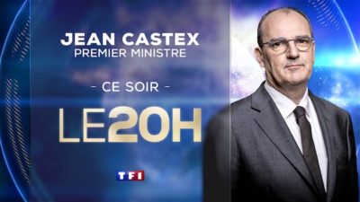 Jean Castex invité du 20h de TF1 ce lundi 21 mars