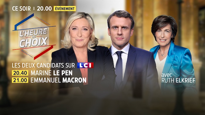 Marine Le Pen et Emmanuel Macron : leurs dernières interviews sur LCI ce soir