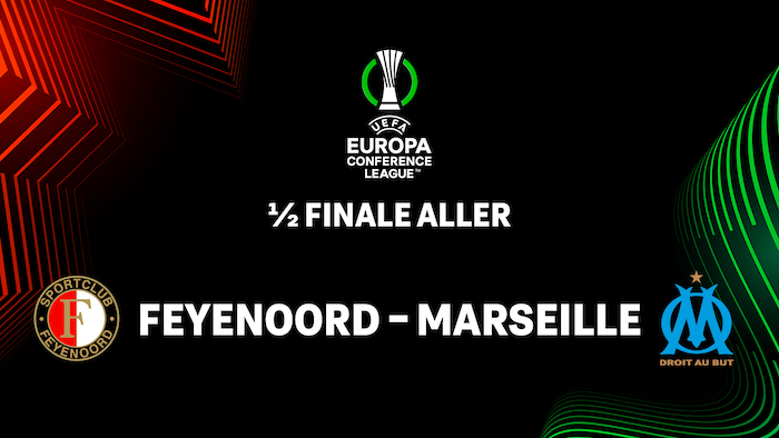 Ligue Europa Conférence : suivez Feyenoord / Marseille en direct, live et streaming (+ score en temps réel et résultat final)
