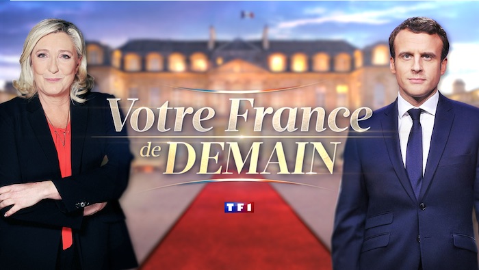 Emmanuel Macron et Marine Le Pen invités du 20h de TF1 mardi et mercredi