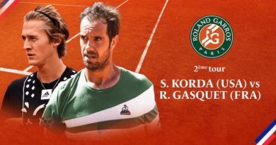 Roland Garros : suivez Korda / Gasquet en direct, live et streaming (+ score en temps réel et résultat final)