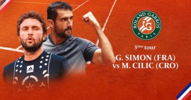 Roland Garros : suivez Simon / Cilic en direct, live et streaming (+ score en temps réel et résultat final)