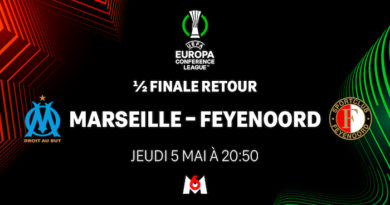 Ligue Europa Conférence : suivez Marseille / Feyenoord en direct, live et streaming (+ score en temps réel et résultat final)