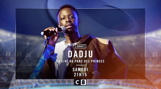  Dadju en direct du Parc des Princes 