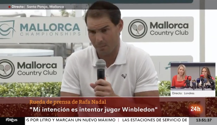 Wimbledon : Rafael Nadal annonce sa participation ! (VIDEO)