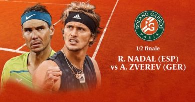 Roland Garros : suivez Nadal / Zverev en direct, live et streaming (+ score en temps réel et résultat final)