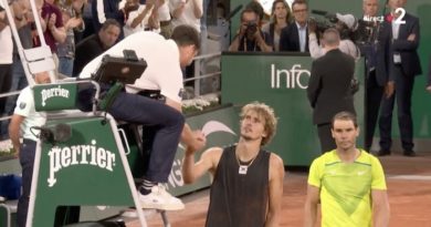 Roland Garros : abandon de Zverev sur blessure, Nadal en finale