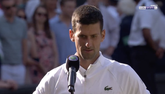 Novak Djokovic remporte son 7ème titre à Wimbledon, son 21 Grand Chlem ! (victoire finale 2022)