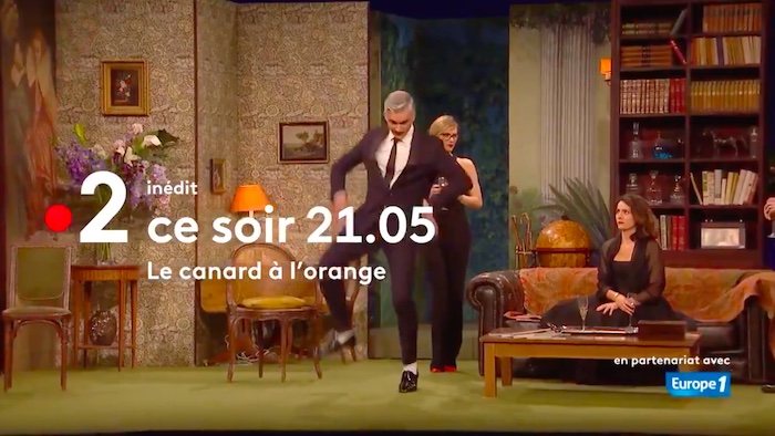 « Le canard à l'orange » : du théâtre ce soir sur France 2 (11 août)