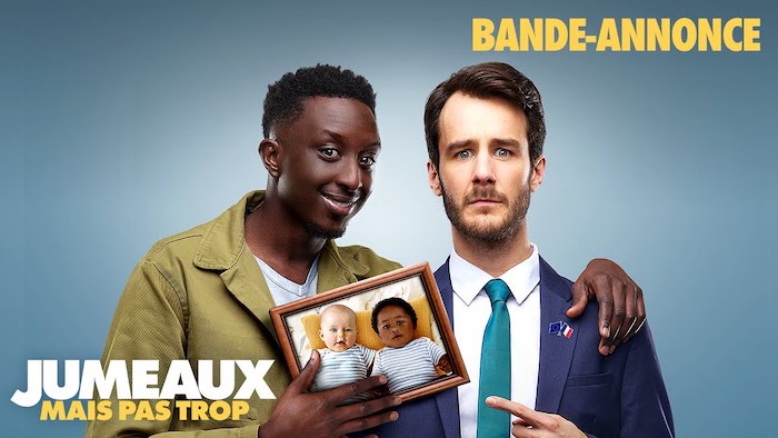 Sortie en salles de "Jumeaux mais pas trop" avec Ahmed Sylla et Bertrand Usclat