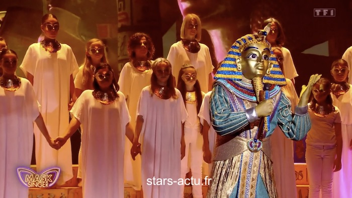 Mask Singer : Francis Huster sous le costume du Pharaon ? Indices